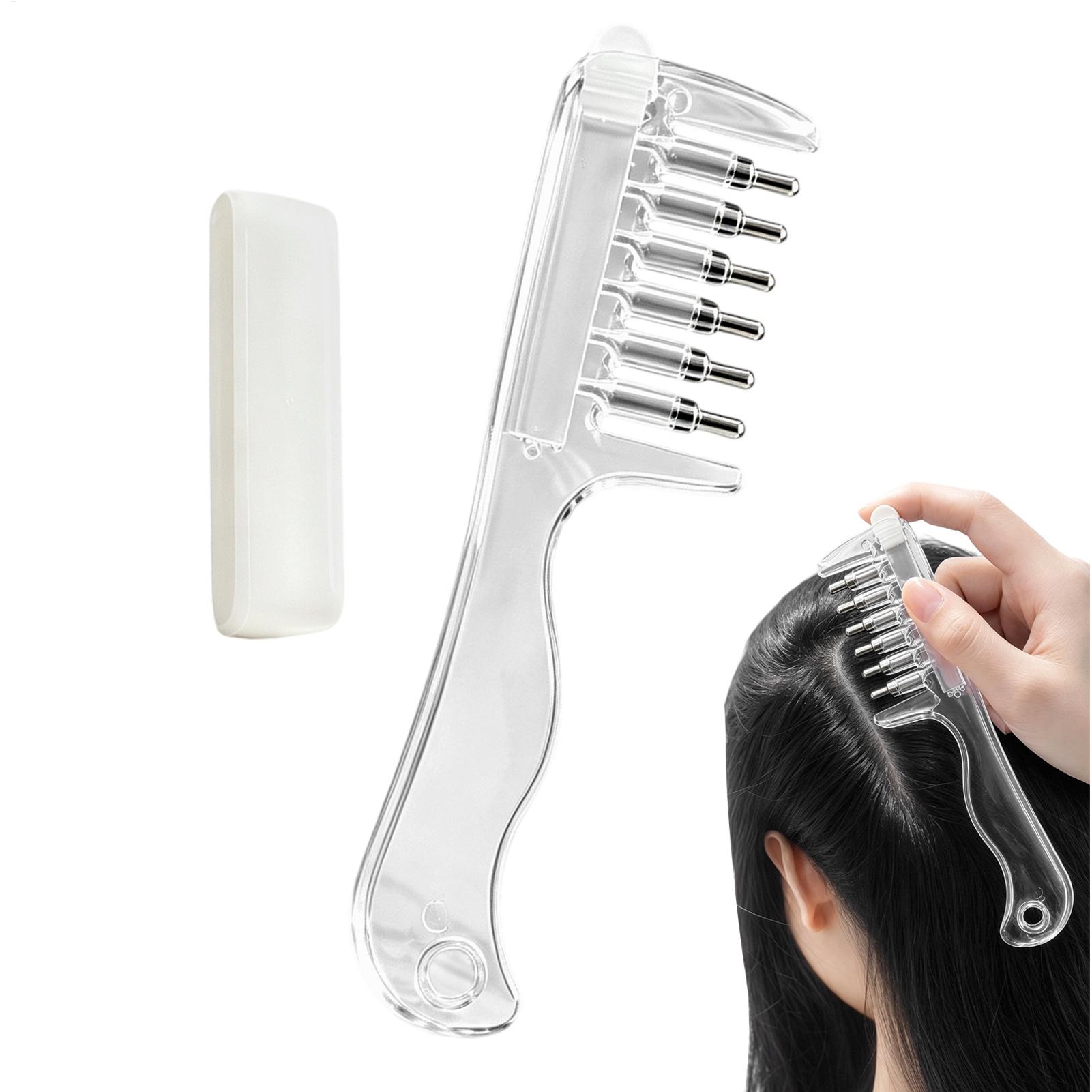 휴대용 투명 헤어 뿌리 빗, 액체 도포용 빗, 두피 마 - Hair Care Lotion 리뷰 및 가격
