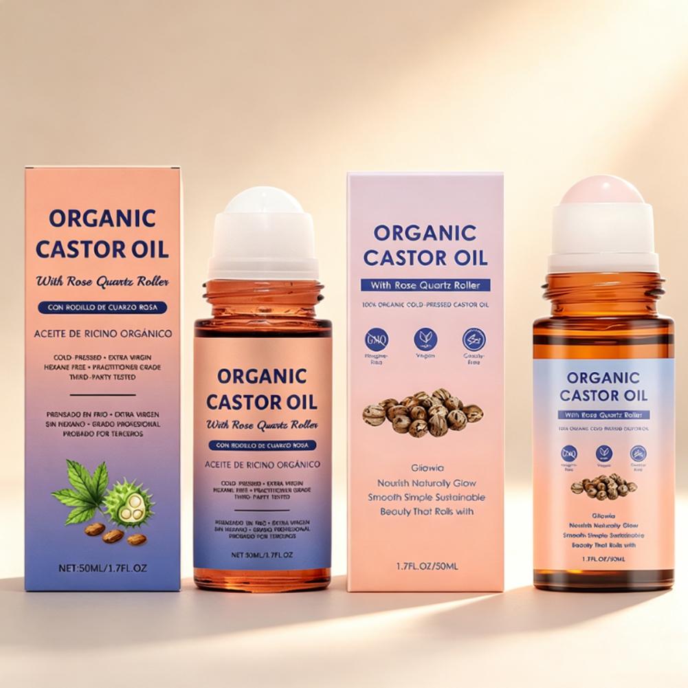 유기농 캐스터 오일 & 로즈쿼츠 롤러 헤어&바디 케어  - Hair Care Organic 리뷰 및 가격