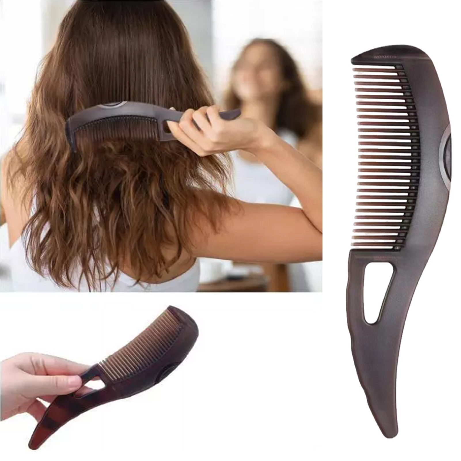 비듬 제거 두피 헤어 빗 헤어 드레싱 빗 자체 청소 정 - Hair Care Dandruff 리뷰 및 가격