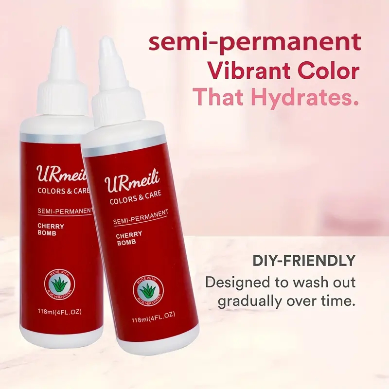 천연 헤어 컬러 크림 반영구적 머리 염색 제품 할로윈  - Hair Care Lotion 리뷰 및 가격
